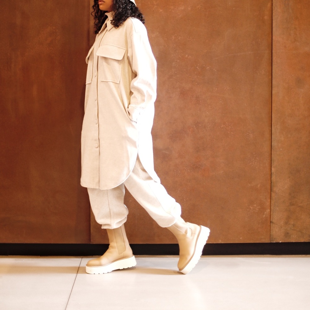 H&M Nude Shacket